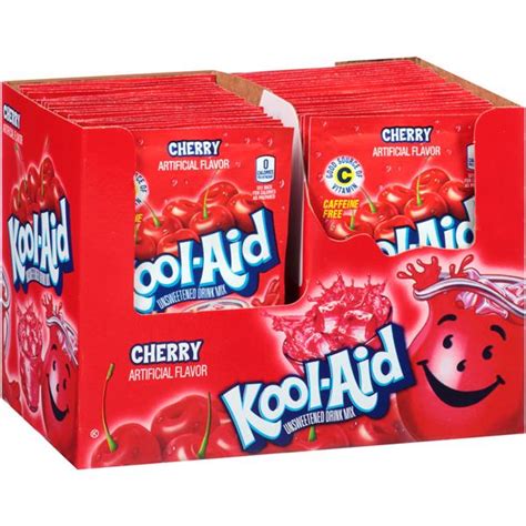 Kool-Aid Cherry Unsweetened Drink Mix | Hy-Vee Aisles Online Grocery ...