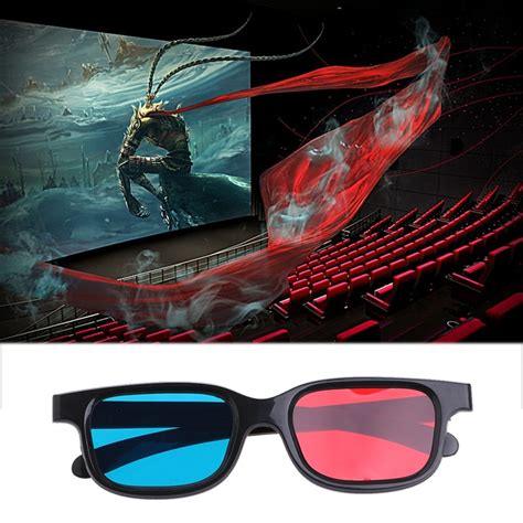 Aliexpress.com : Buy Universal Red and Blue Lens Anaglyph 3D Vision Glasses for Movie Game DVD ...