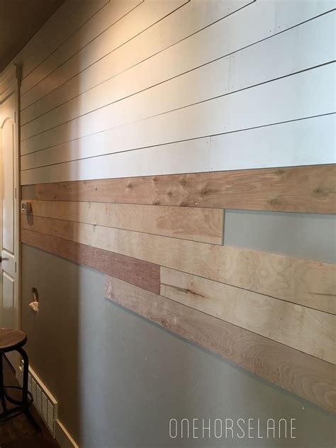 DIY Shiplap Wall…Easy, Cheap, and Beautiful Part 1 | Shiplap wall diy, Diy shiplap, Easy home decor