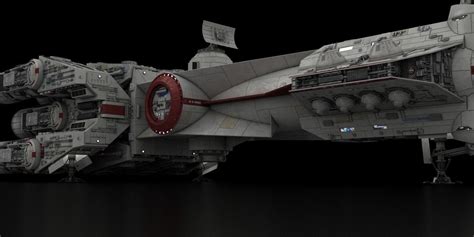 Tantive IV Corellian Corvette Star Wars | 3D model | Star wars, Star ...