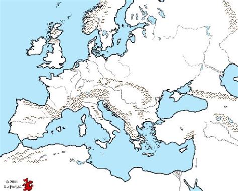 Blank Map Of Medieval Europe | Usa Map 2018