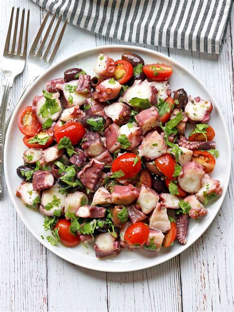 Octopus Salad - Healthy Recipes Blog