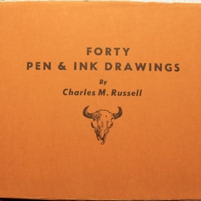 Forty Pen and Ink Drawings Russell | Barnebys