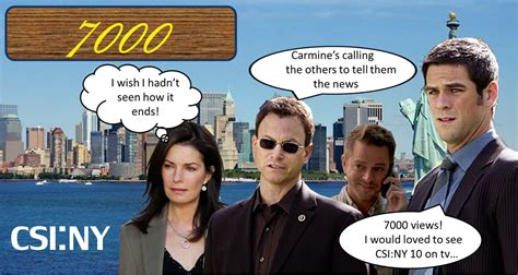 CSI:NY Season 10: CSI:NY 10 7000 Views!