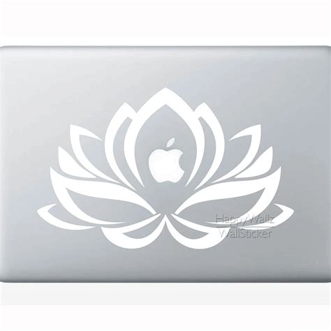 Aliexpress.com : Buy Flower Computer Decal Flower Mac Sticker ...