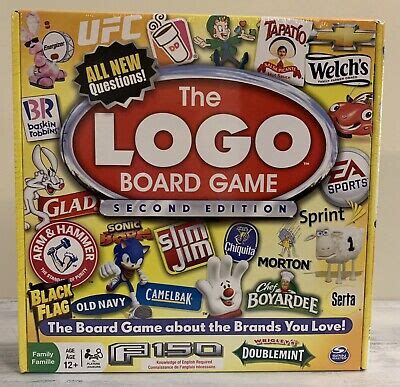 The Logo Board Game Spin Master Game About Brands You Love BRAND NEW 778988116012 | eBay