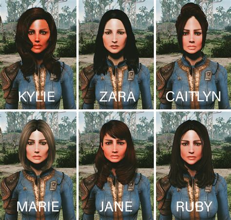 femshepping's 2021 Female Character Presets at Fallout 4 Nexus - Mods and community