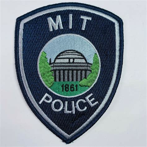 MIT Police Massachusetts Institute of Technology Cambridge MA Patch (B2) | eBay in 2021 | Police ...