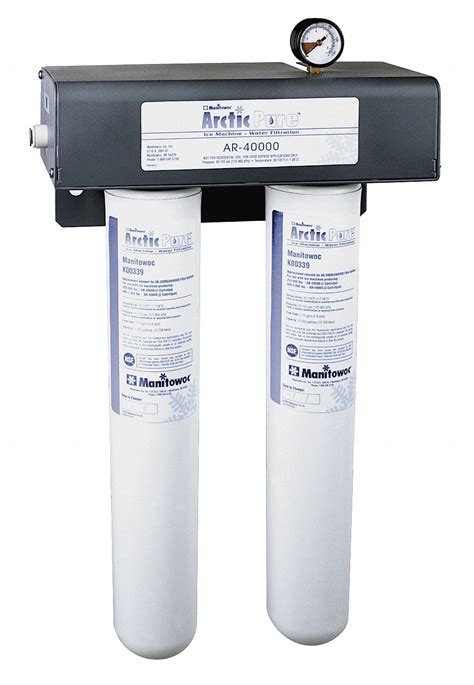 MANITOWOC 3/8 in NPT Talc Filled Polypropylene Ice Machine Filter ...