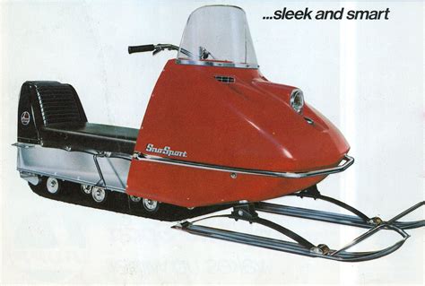 CLASSIC SNOWMOBILES OF THE PAST: 1969 RUPP SNO SPORT SNOWMOBILE