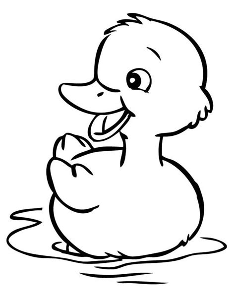 Duckling Drawing at GetDrawings | Free download