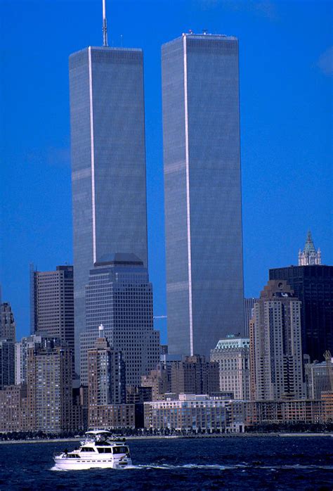 Twin Towers In New York City Photograph by Carl Purcell