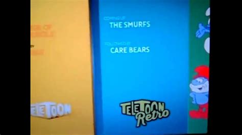 Teletoon And Teletoon Retro Bumper - Coming Up With George Of The Jungle and The Smurfs - YouTube