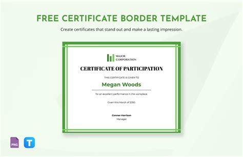 Certificate Border Design Templates Free - Infoupdate.org