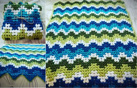 Granny Ripple Afghan - free pattern - Diy Smartly