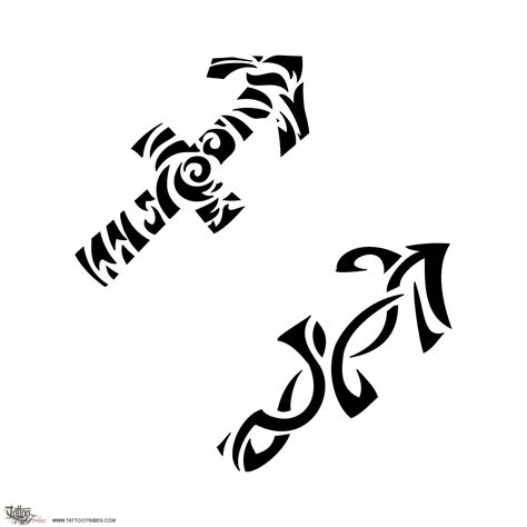 Zodiac Signs Tattoos Sagittarius