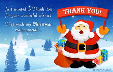 Your Wishes Made My Christmas Special! Free Thank You eCards | 123 Greetings