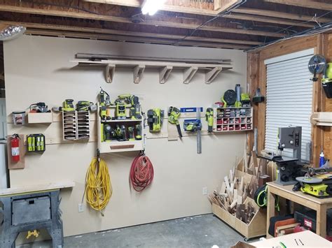 French Cleat Workshop Wall - RYOBI Nation Projects