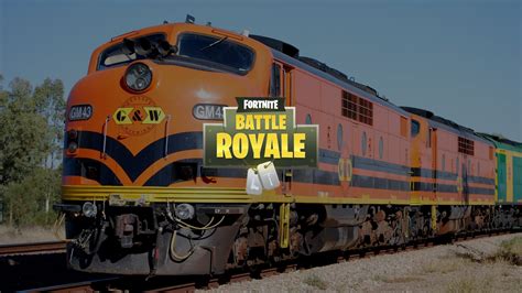 Fortnite Community Member Creates Train Concept for Battle Royale