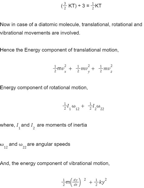 Law Of Equipartition Of Energy - physics By unacademy