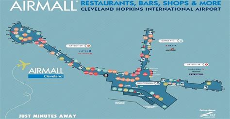 Cle Airport Map