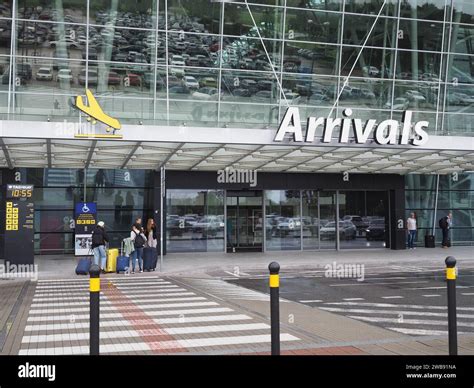 BRATISLAVA, SLOVAKIA - CIRCA SEPTEMBER 2022: Stefanik Airport Arrivals ...