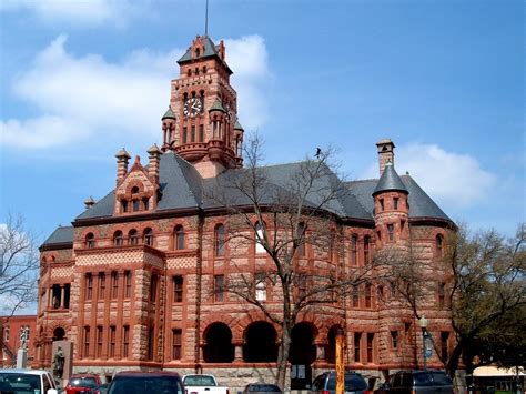 Troy's Photos: Texas Courthouses - 05375 Ellis County Courthouse in Waxahachie