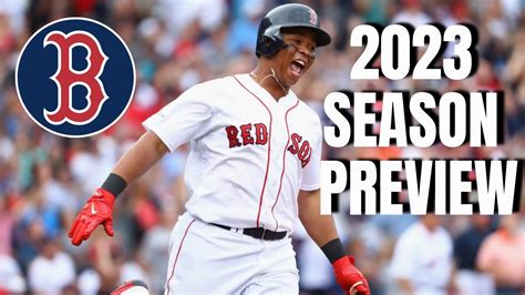 Boston Red Sox 2023 Season Preview | MLB Baseball - YouTube