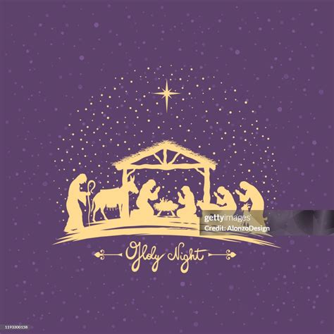 Birth Of Christ Nativity Scene High-Res Vector Graphic - Getty Images