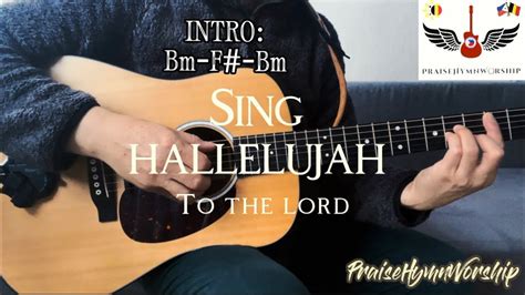 Sing Hallelujah To The Lord | with lyrics & guitar chords for beginners - YouTube