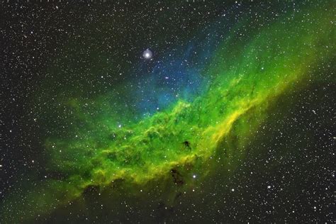 NGC 1499 The California Nebula in Mapped Color
