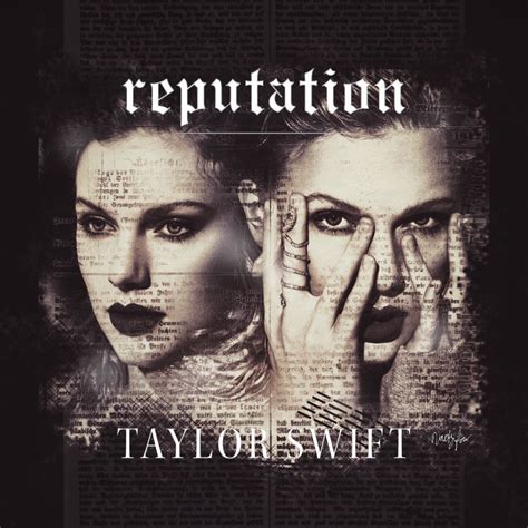 Taylor Swift - Reputation • Album Cover by Ninetyfourarts ️ # ...