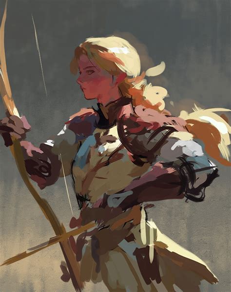 ArtStation - Archer sketch