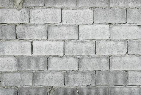 Grey Concrete Bricks Wall Pattern, Cement Blocks Wall Texture Stock ...