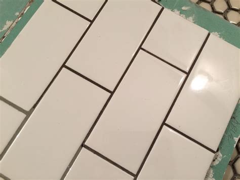 Of Cats and Cardstock: Bathroom Remodel: Grout Colors