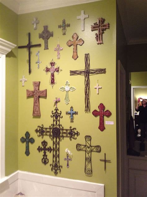 Wall Crosses Decorating Ideas