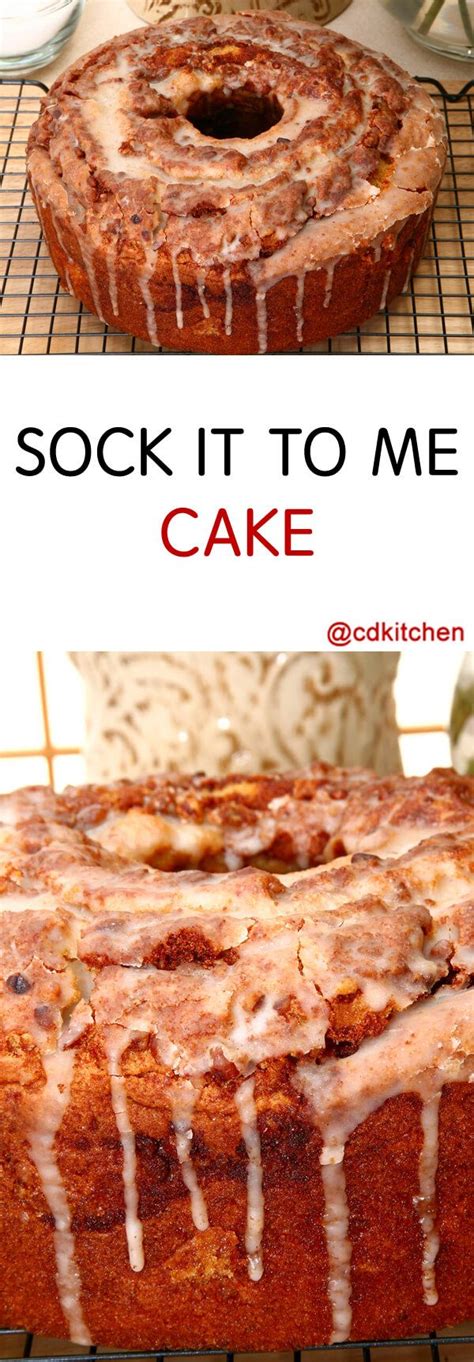 Sock It To Me Cake Recipe | CDKitchen.com | Savoury cake, Desserts ...