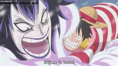 Luffy vs Caesar Clown [One Piece] HD - YouTube