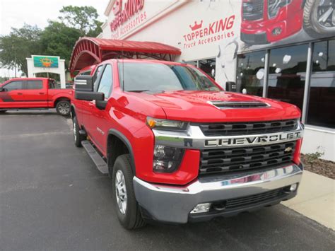 Chevy Silverado LEER 100XR with Side Steps - TopperKING : TopperKING | Providing all of Tampa ...