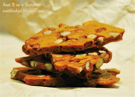 Aunt B on a Budget: Hazelnut Brittle