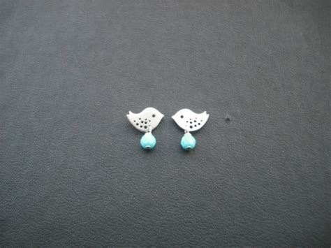 December Birthstone Earrings Turquoise Earrings White Gold - Etsy