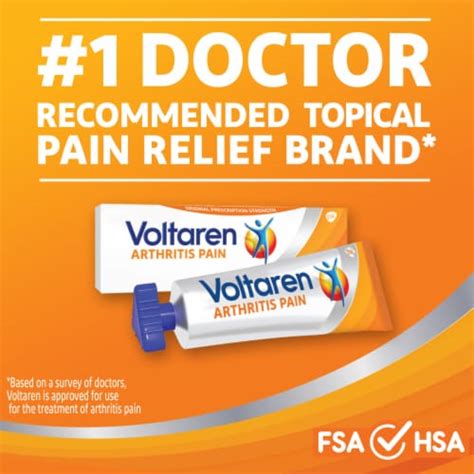 Voltaren Arthritis Powerful Topical Arthritis Pain Relief Pain Gel, 3.53 oz - QFC