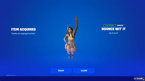 NEW Bounce Wit It emote! - YouTube