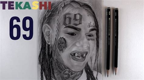 6ix9ine ! How To Draw Tekashi 6ix9ine - YouTube