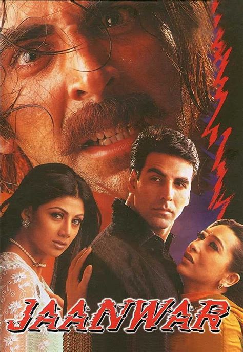 Jaanwar (1999) - Posters — The Movie Database (TMDB)