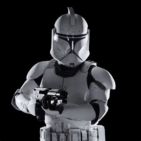 Phase 1 clone trooper, game model used in a Star Wars shooter of mine : r/blender