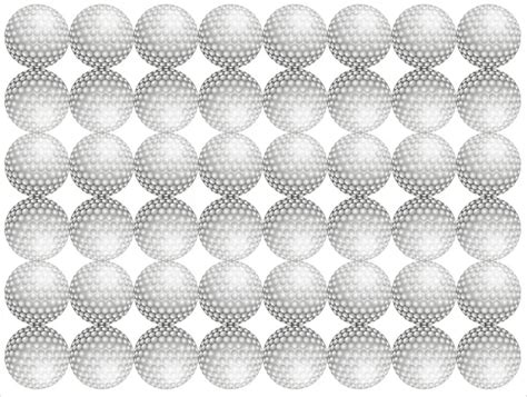 100,000 Golf ball pattern Vector Images | Depositphotos