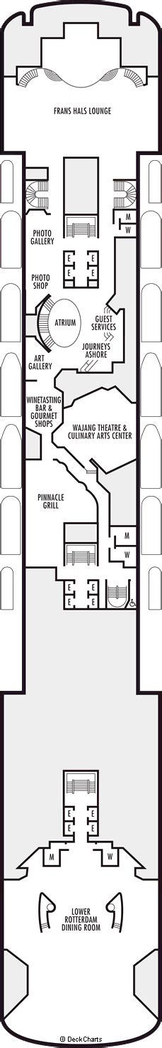 Holland America Volendam Deck Plans: Ship Layout, Staterooms & Map - Cruise Critic