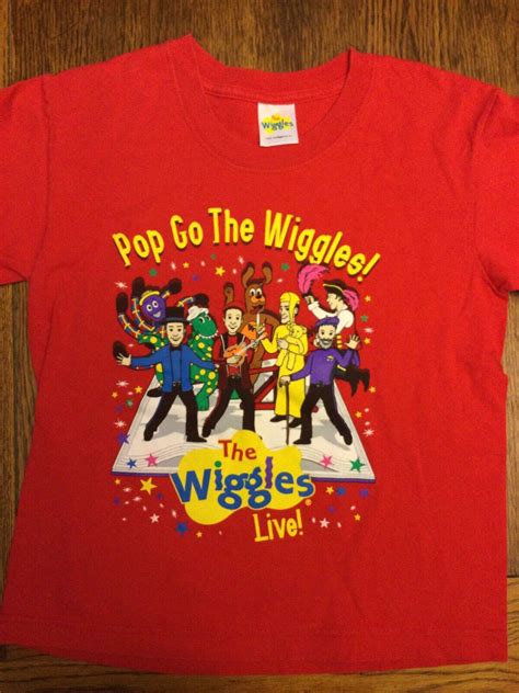 The Wiggles - “Live!”. 2007 Red Youth Shirt. S. | eBay