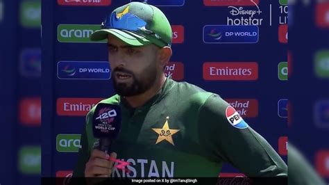 T20 World Cup 2024: Babar Azam Minces No Words After Embarrassing Loss ...